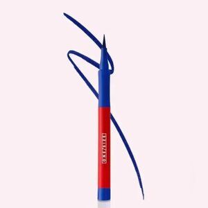 One/Size Patrick Starr Point Made Waterproof Liquid Eyeliner Pen Bossy Blue NWT